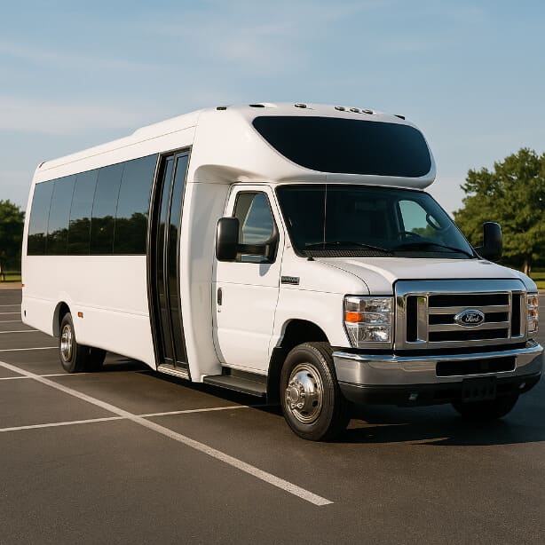 St. Louis Shuttle Bus Rentals 20 Passenger Shuttle Bus